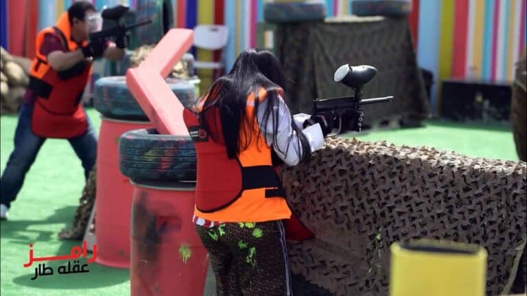 رامز جلال يتحرش بالفنانة ريم عبدالله watanserb.com