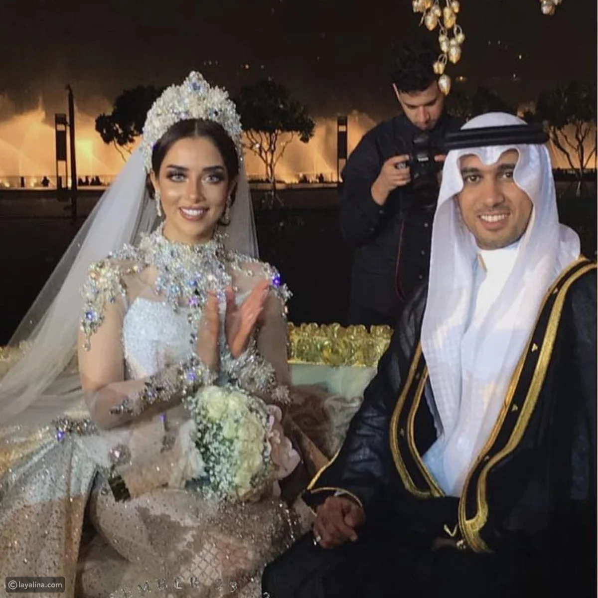 زفاف بلقيس وسلطان