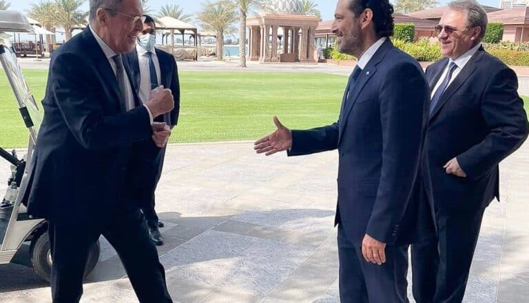 سعد الحريري في موسكو watanserb.com