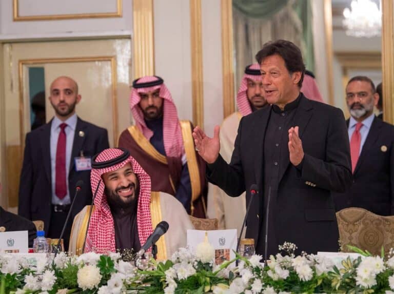 عمران خان باكستان ومحمد بن سلمان watanserb.com