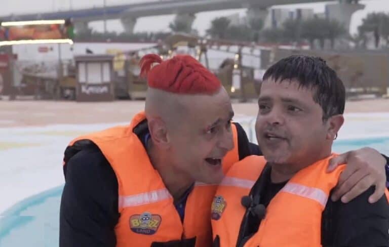 محمد هنيدي يقع في فخّ رامز جلال .. حرب ضرب نار وعصبية شديدة واعتراف جديد! محمد هنيدي وقع في فخ رامز جلال ببرنامج رامز عقله طار watanserb.com