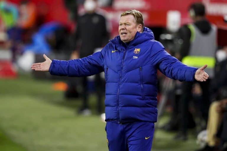 طرد مدرب برشلونة رونالد كومان watanserb.com