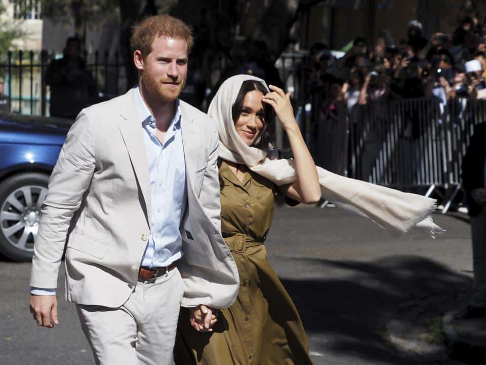 الأمير هاري وزوجته ميغان ماركل