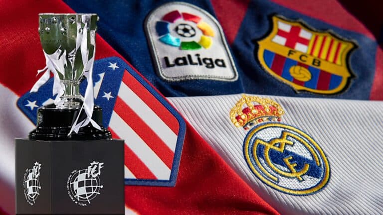 صحيفة إسبانية تتوقع الفائز بلقب الدوري الإسباني للموسم الحالي الصراع على لقب الدوري الإسباني watanserb.com