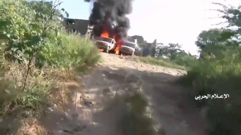 الحوثي يبث مشاهد جديد عن معركة جازان watanserb.com