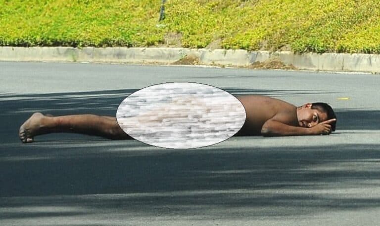 وفاة كويتي ضبط خلال تجوله عارياً في الشارع العام watanserb.com