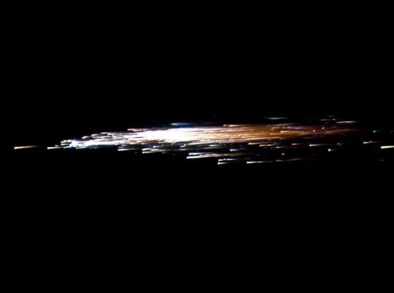 سقوط الصاروخ الصيني watanserb.com