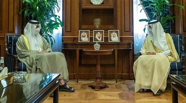 عادل الجبير ونهيان آل نهيان watanserb.com