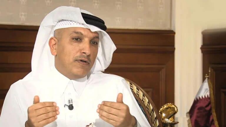 وزير المالية القطري علي شريف العمادي watanserb.com