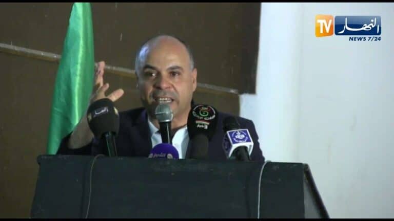 عيسى بلهادي رئيس جبهة الحكم الجزائري watanserb.com