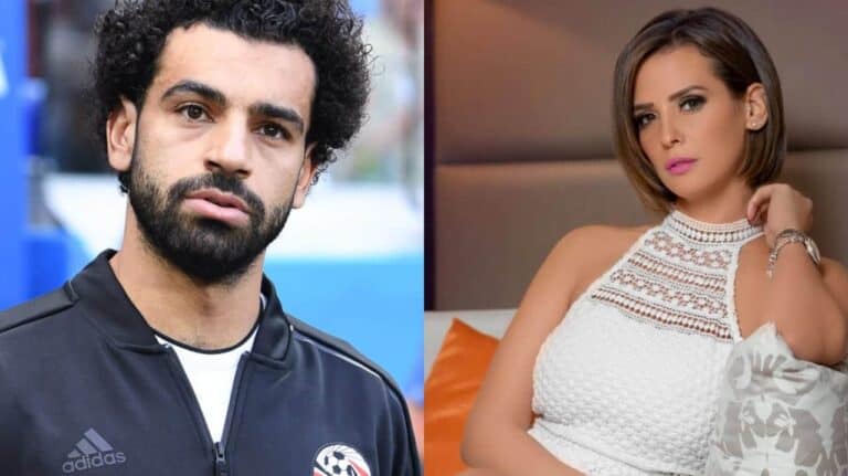 محمد صلاح وممثلة مصرية watanserb.com