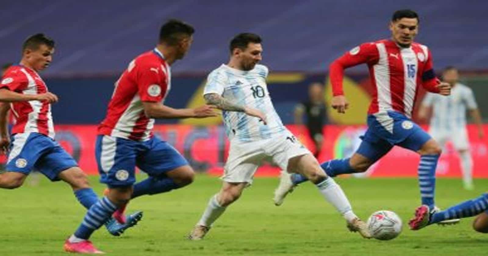 منتخب الأرجنتين يتأهل إلى الربع النهائي في كوبا أمريكا بعد هزيمة الباراغواي منتخب الأرجنتين والباراغواي watanserb.com
