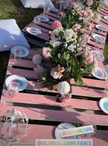 عيد ميلاد ابنة دنيا بطمة 