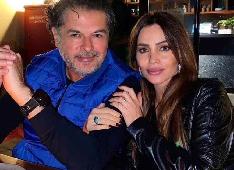 راغب علامة وزوجته watanserb.com