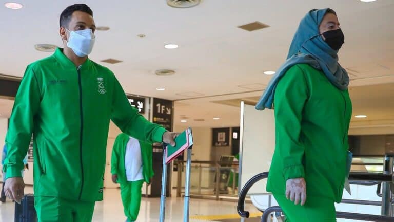 اللاعبة السعودية تهاني القحطاني watanserb.com