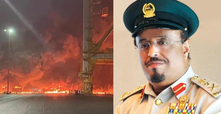 ضاحي خلفان يستبعد فرضية العمل الإرهابي والفعل الجنائي في انفجار جبل علي watanserb.com