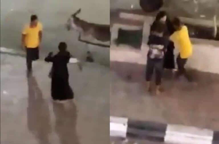 واقعة التحرش لشابين بفتاة في ميدان الفيوم بمصر watanserb.com