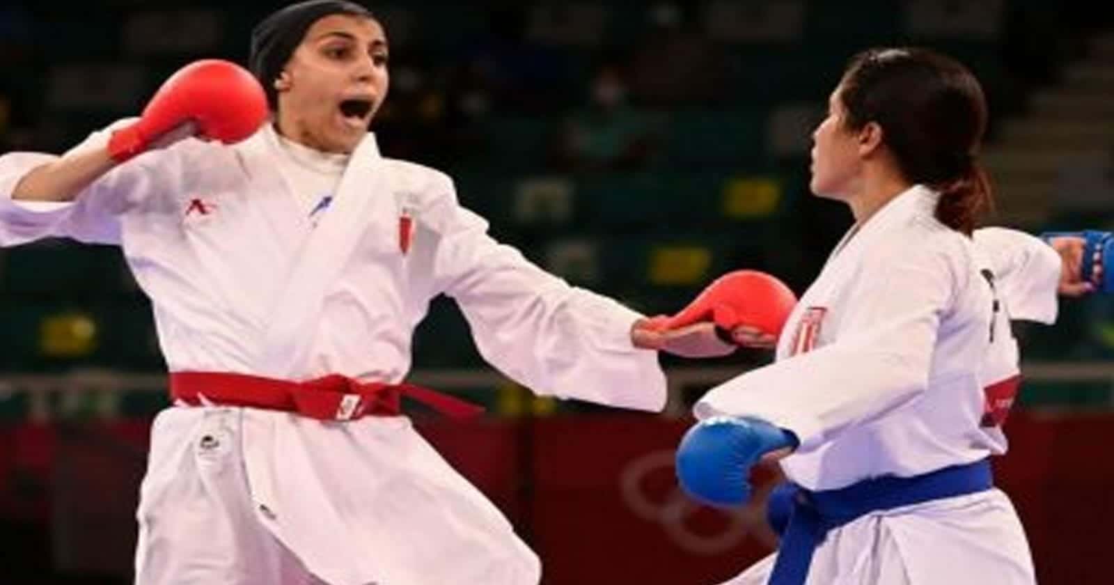 جيانا فاروق لاعبة الكاراتيه المصرية تتأهل إلى نصف نهائي أولمبياد طوكيو المصرية جيانا فاروق watanserb.com