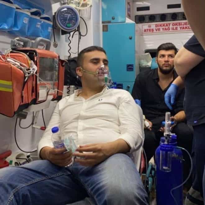 بوراك يختنق في أنطاليا