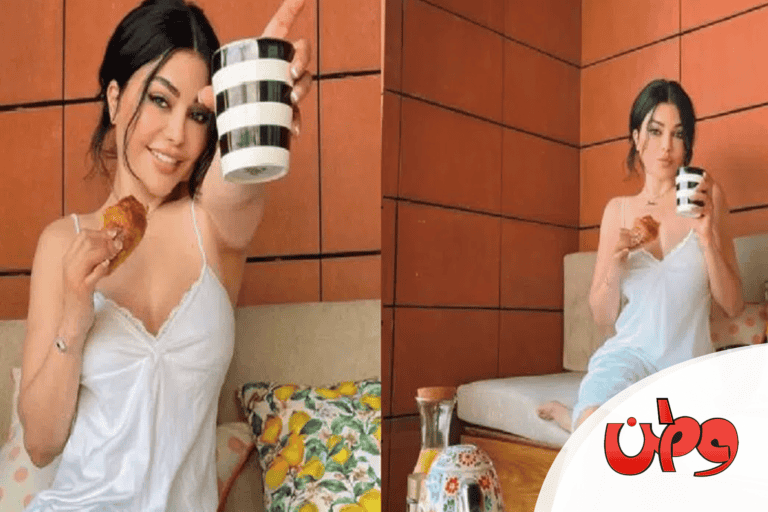 هيفاء وهبي بملابس النوم watanserb.com