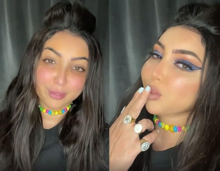 دنيا بطمة قبل وبعد وضع المكياج watanserb.com