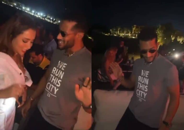 رقص بلقيس و محمد رمضان في الساحل الشمالي يثير الجدل watanserb.com