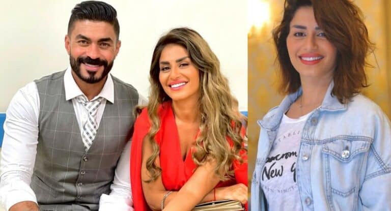 منة فضالي تثير ضجة بصورتها مع خالد سليم watanserb.com