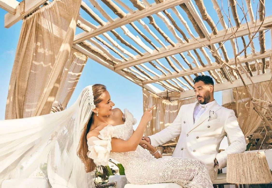 نيللي كريم احتفلت بزفافها على هشام عاشور بحضور نجوم الفن watanserb.com