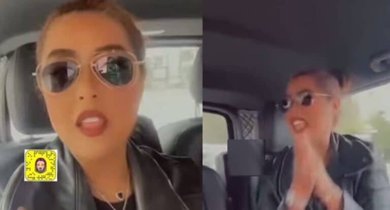 وعد السعودية ترقص في السيارة watanserb.com