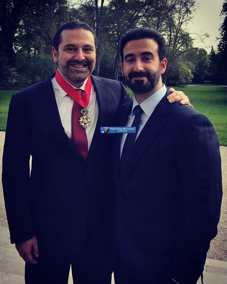 أيمن الحريري وشقيقه سعد