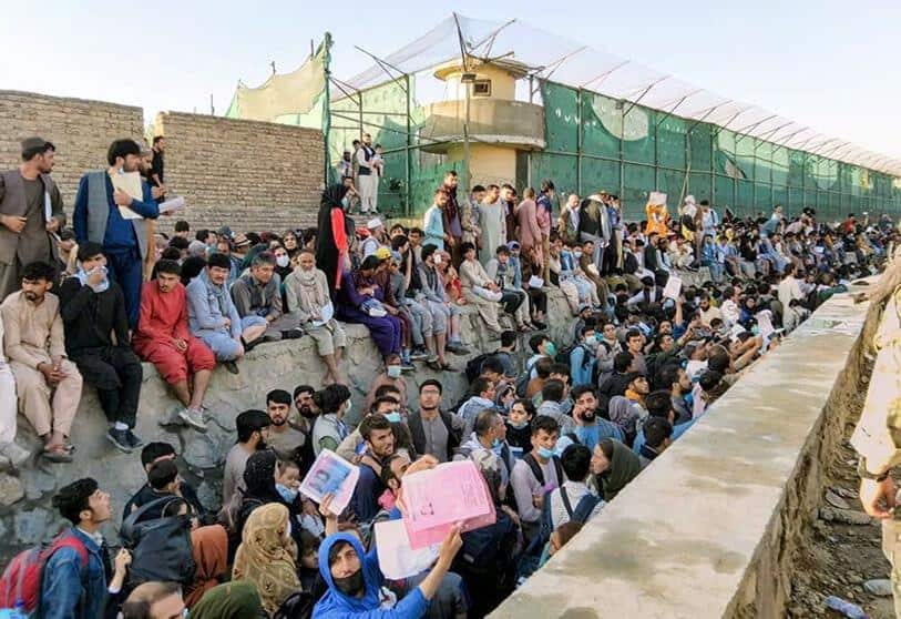 اللاجئين الافغان