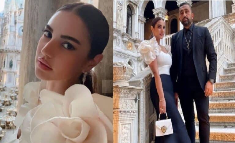 زوج درة التونسية ينشر صورة رومانسية تجمعهما watanserb.com