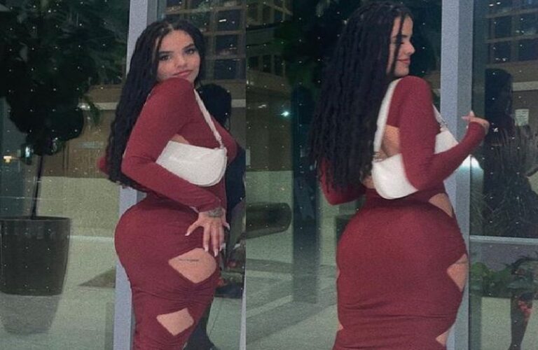 رهف القنون تستعرض مؤخرتها وتخفي وجهها watanserb.com