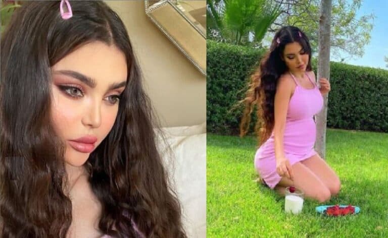 قمر اللبنانية تستعرض حملها بالبكيني watanserb.com