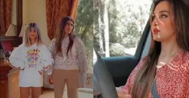 هند القحطاني تصور ابنتها الصغيرة بدون بنطال watanserb.com