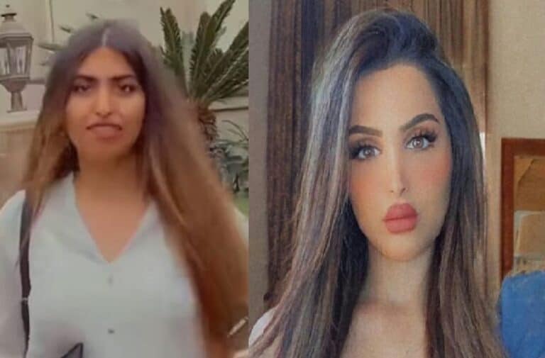 هند القحطاني تستعرض جسد ابنتها watanserb.com