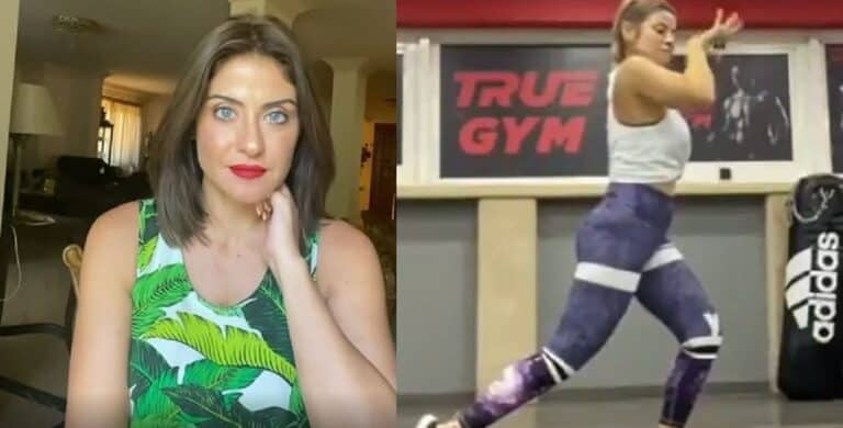 هيدي كرم تتعلم الرقص في أحدث ظهور لها watanserb.com