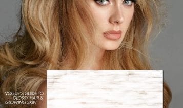 أديل على غلاف مجلة فوغ