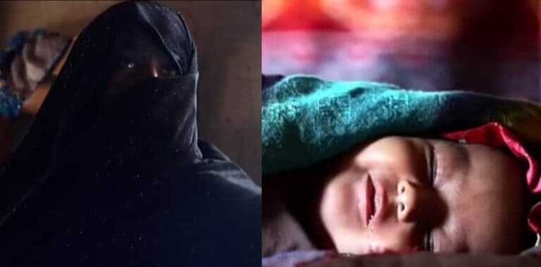 صادم .. أم أفغانية تبيع ابنتها الرضيعة بـ500 دولار لشراء الطعام لأبنائها! أم أفغانية تبيع ابنتها لدفع ثمن الطعام لأطفالها الآخرين watanserb.com