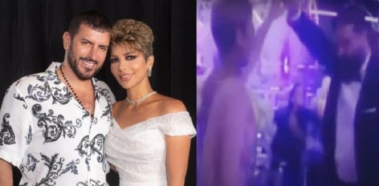 وصلة رقص رومانسية بين أصالة وزوجها في حفلة خاصة! وصلة رقص رومانسية بين أصالة وزوجها watanserb.com