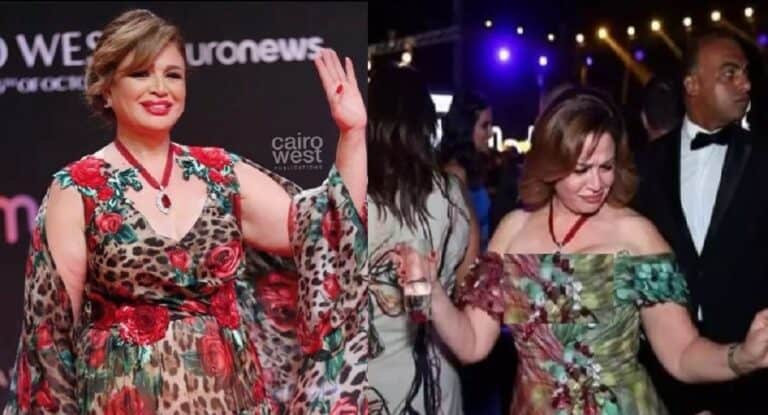 إلهام شاهين تثير الجدل بوصلة رقص في مهرجان الجونة watanserb.com