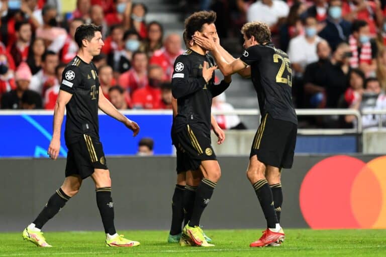 مباراة بايرن ميونيخ وبنفيكا في منافسات دوري أبطال أوروبا watanserb.com