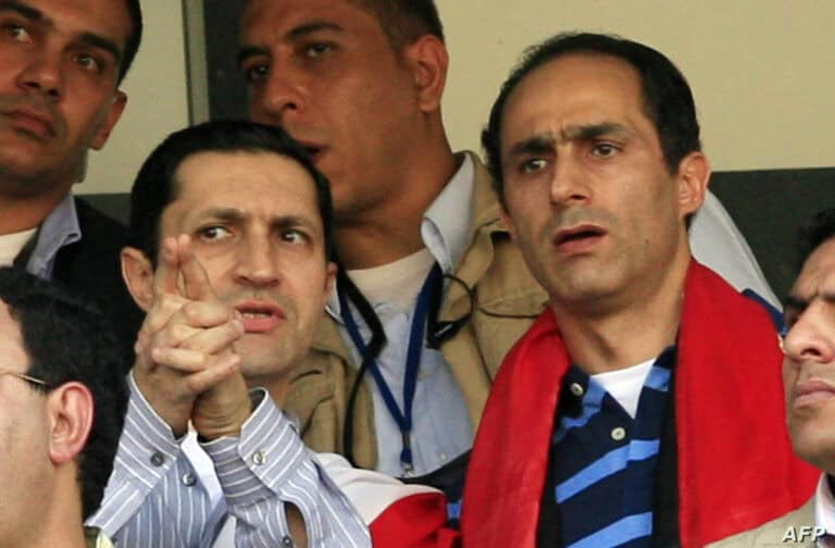 جمال مبارك وشقيقه علاء مبارك watanserb.com