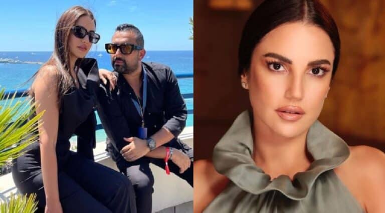 درة التونسية تحتفل بعيد ميلاد زوجها بالرقص watanserb.com