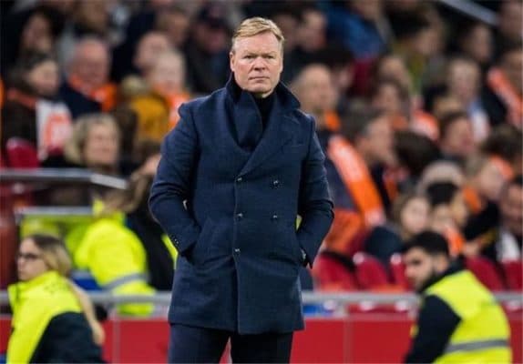 مدرب برشلونة ” كومان” يوجه رسالة لعشاق البلوغرانا مدرب نادي برشلونة وتوجيه رسالة إلى الجماهير عبر حسابه على الانستغرام watanserb.com