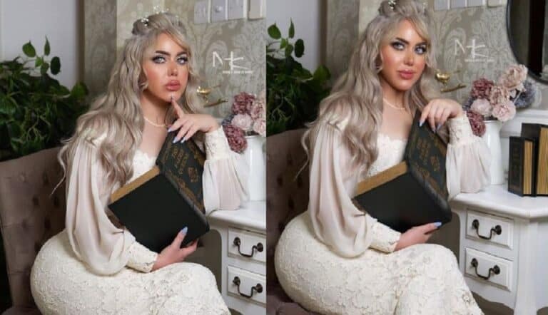 مروة راتب تسأل مرآتها عن أجمل نساء الكون بفيديو مثير للجدل ومطالب بطردها من الإمارات! مروة راتب تسأل مرآتها عن أجمل نساء الكون watanserb.com