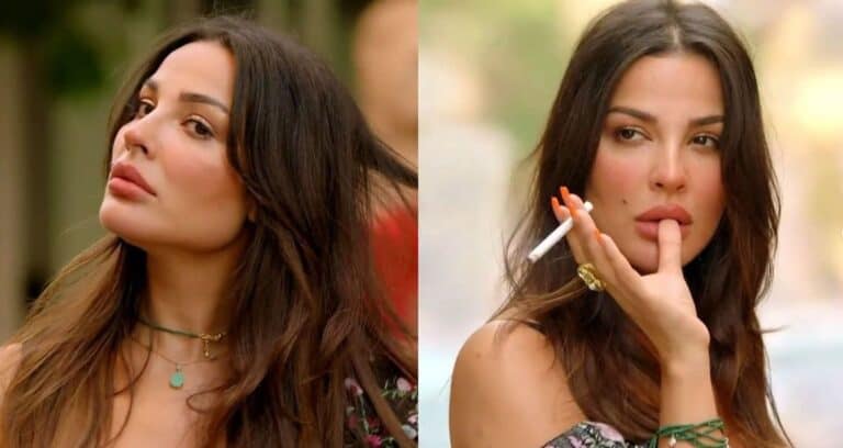 نادين نجيم تظهر بإطلالة جريئة مع مصمم الازياء زهير مراد watanserb.com