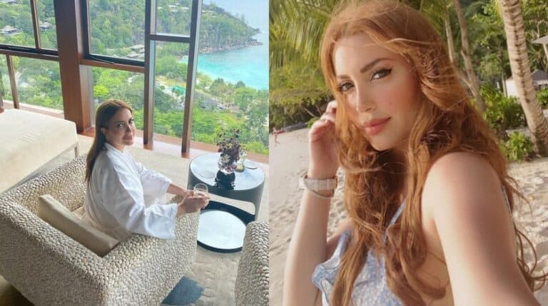 نسرين طافش تثير الجدل في الجونة وتظهر بقميص النوم! (صور) نسرين طافش تظهر بقميص النوم في الجونة watanserb.com