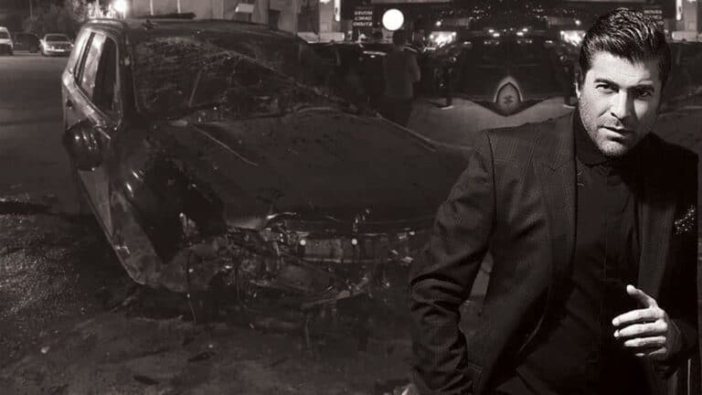 وائل كفوري يتعرض لحادث سير مرعب أوتوستراد جبيل watanserb.com