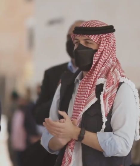 ولي العهد الأردني الأمير الحسين بن عبدالله